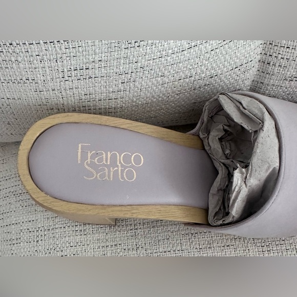 Woman's Franco Sarto Womens Capri 3 Clog Sandal in Soft Lilac size 8.5 - Picture 5 of 9